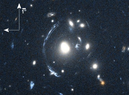 lente gravitacional da galáxia S0901
