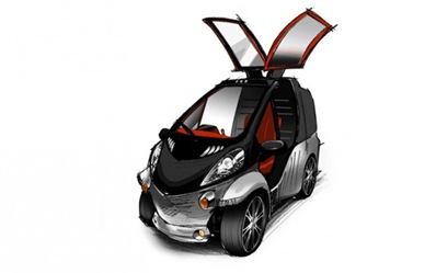Toyota Smart Insect concept front three quarter