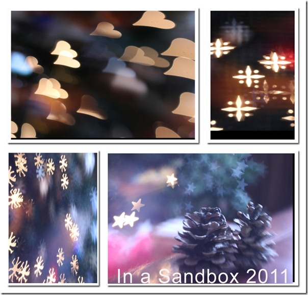 Lensbaby mosaic with bokeh