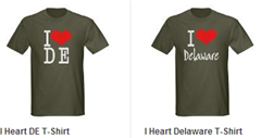 I heart DE Delaware