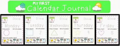 My First Calendar Journal