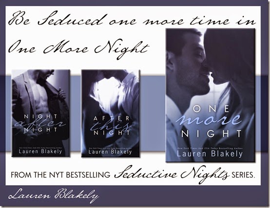 One More Night release day launch 2