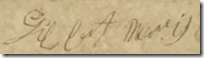 Gilbert Purvis signature
