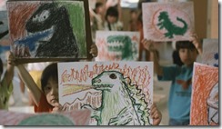 Godzilla vs Biollante Children's Drawings