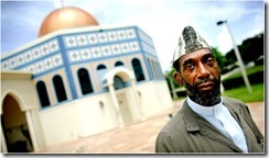 Sinclair Hejazi Abdus-Salaam, now retired in Boca Raton, Fla., prayed at the trade center.