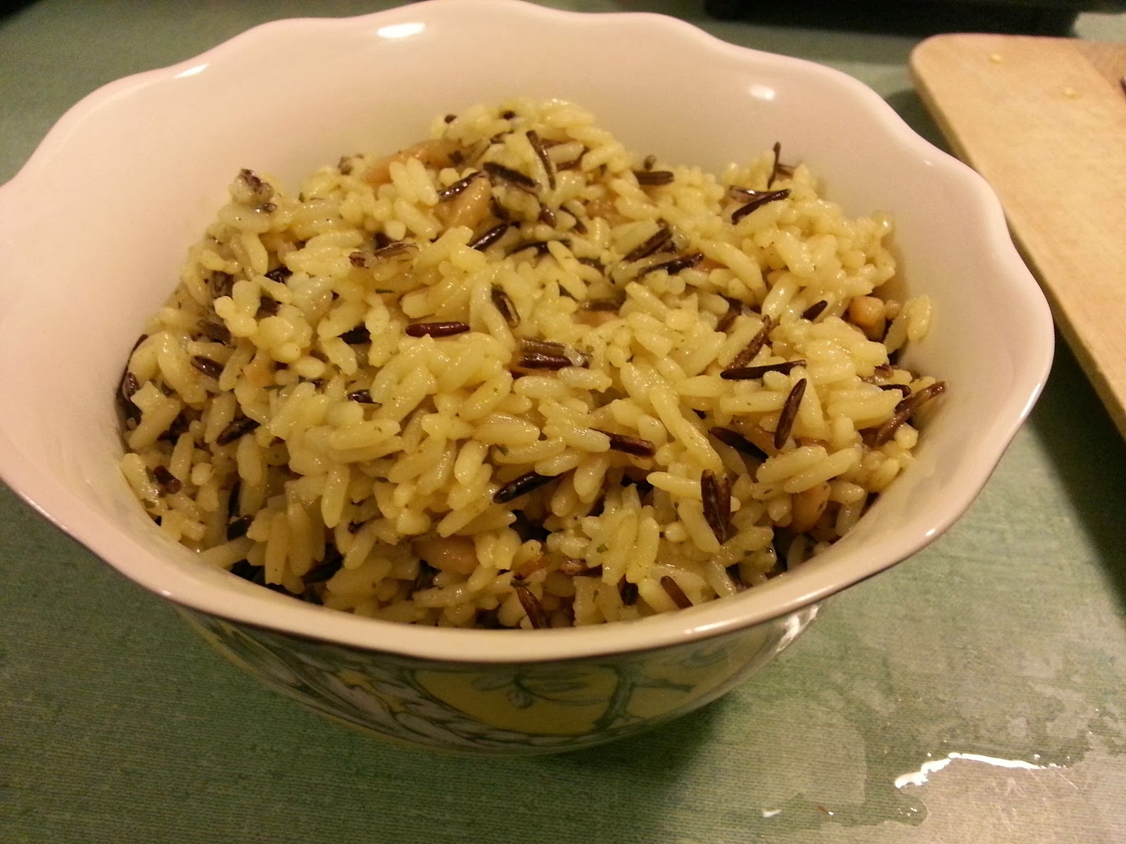 Bon Appetito! Wild Rice with Pine Nuts