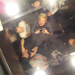 the famous elevator photo in Toronto, Canada 