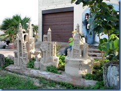 6403 Texas, South Padre Island - 'The Wizard's Roost' sand sculpture on Laguna Blvd