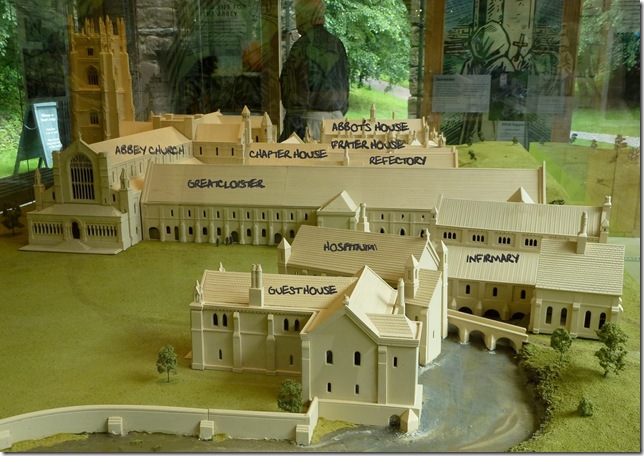 abbey model inscribed