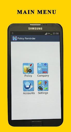 【免費生產應用App】Policy Reminder-APP點子