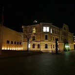 government building in Vaduz, Liechtenstein 
