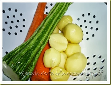 Tortiglioni integrali con patate, carote e zucchine (1)