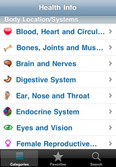 iPhone Health Info App