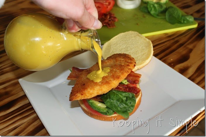 #ad Honey-Mustard-Chicken-Sandwich-with-Homemade-Honey-Mustard #KetchupsNewMustart (7)