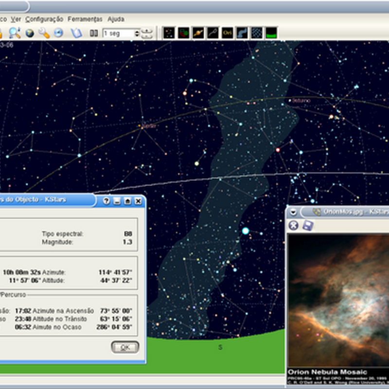 Guida a KStars planetario digitale per KDE: come personalizzare il display.