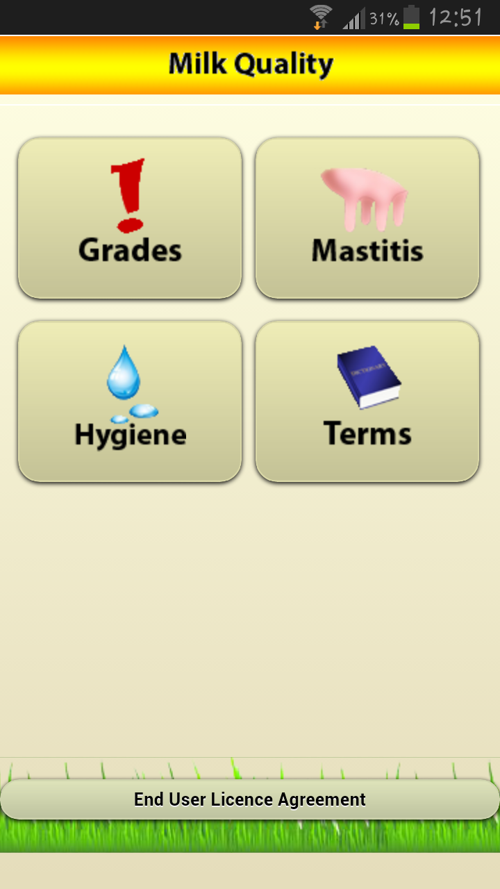 Milk Quality in Dairy Herds Screen 2