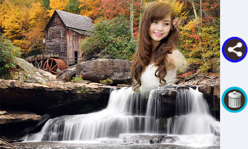 【免費攝影App】Water Falls Photo Frames-APP點子