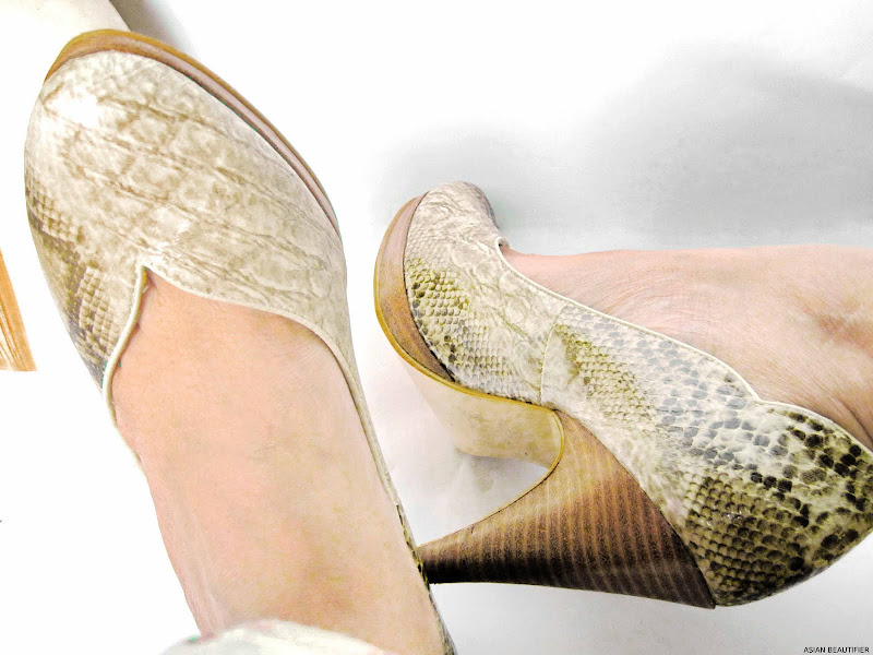 Dorothy Perkins Snakeskin Court shoes