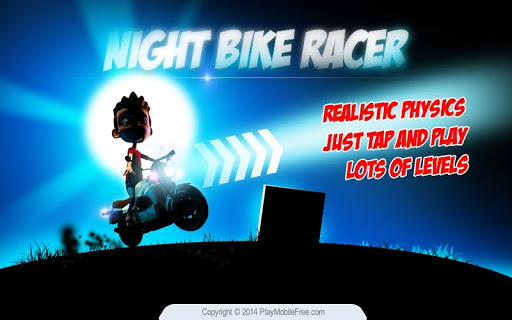 【免費賽車遊戲App】Night Bike Racer-APP點子