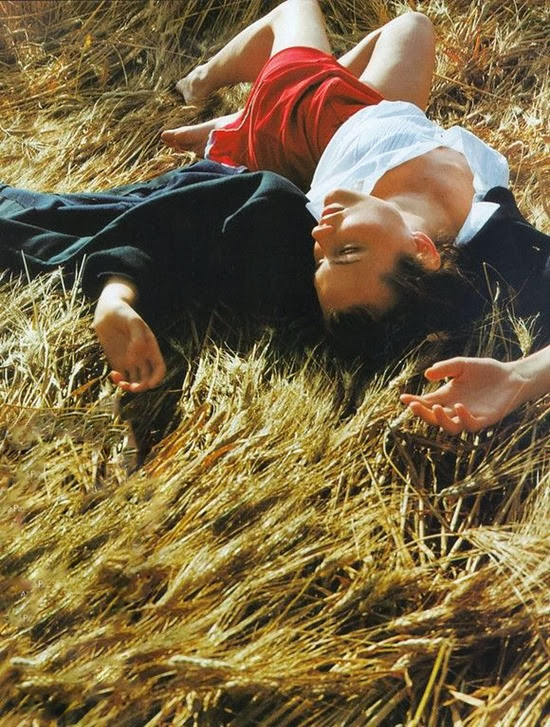 vogue uk october 1997 shalom harlow carter smith editorial