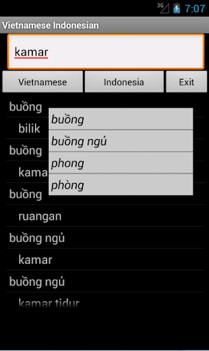Vietnamese Indonesian Bahasa
