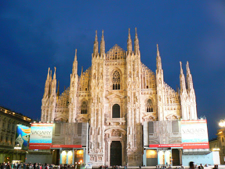 Imagini Italia: Domul din Milano, cea mai frumoasa catedrala din Italia