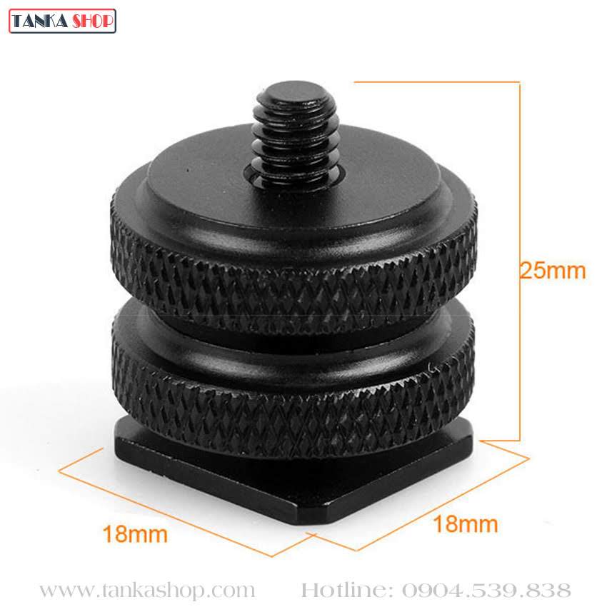 Ốc gắn chân máy ảnh hotshoe 1/4 Ốc gắn chân máy ảnh hotshoe 1/4
