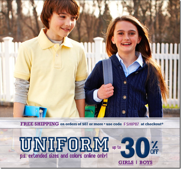 uniformes from Aeropostale