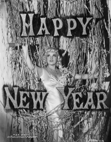 Mae West - New Years 1930s