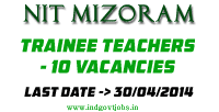 NIT-Mizoram-Jobs-2014