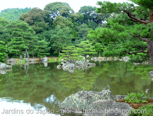 Jardins no Japão - Jardim Kinkakuji - Glória Ishizaka 1