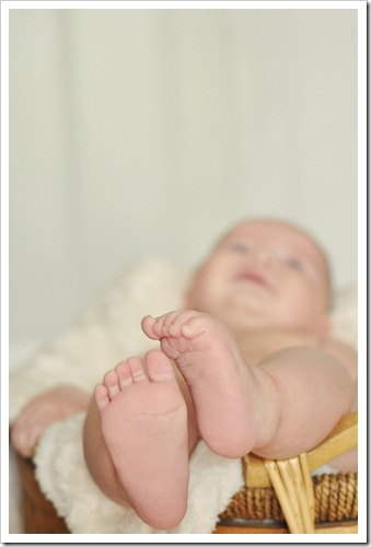 Babies suck their feet