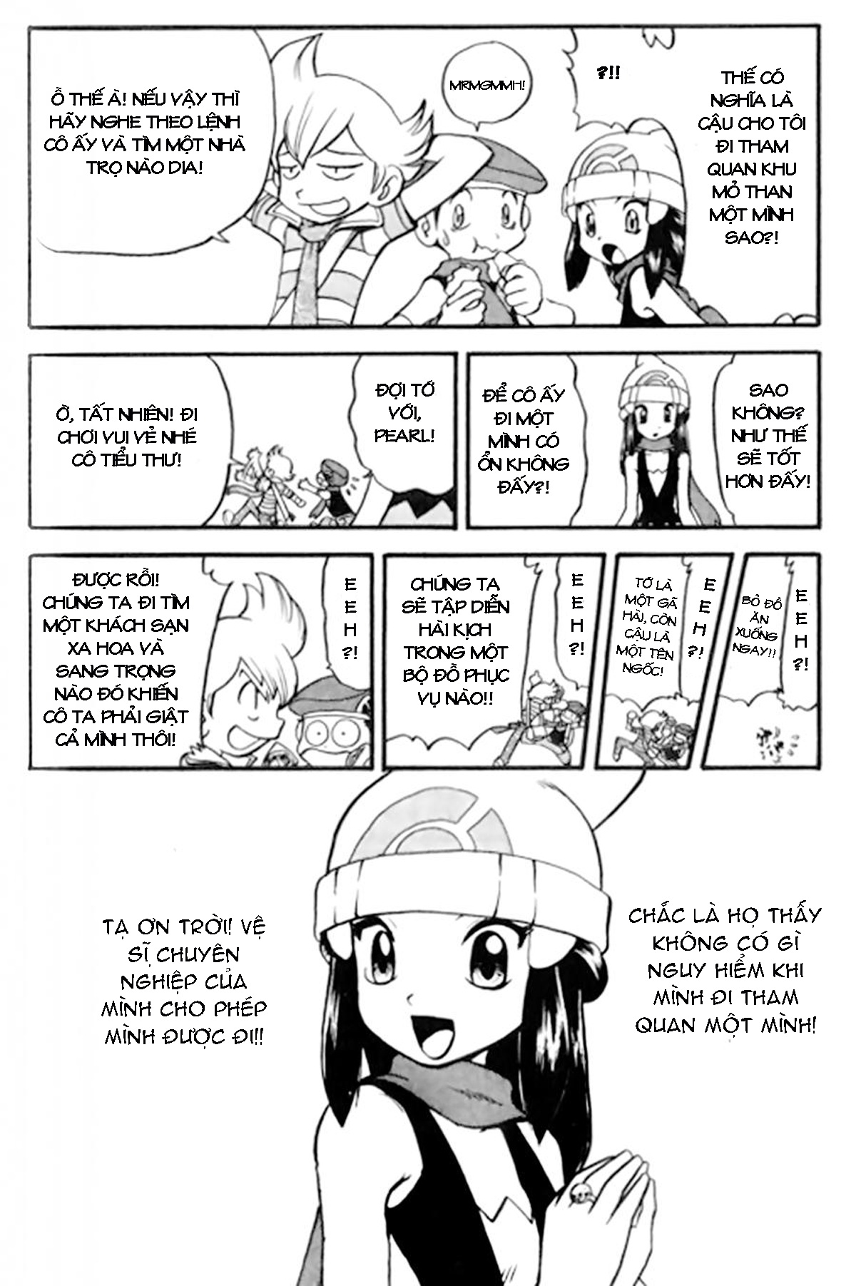 Pokemon Special: Diamond-Pearl chap 4