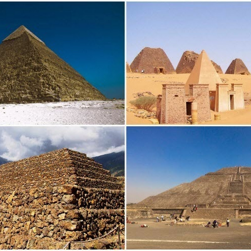 Estas são as 8 Pirâmides Mais Incríveis do Mundo antigo