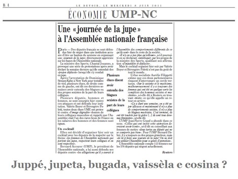 juppe UMP-NC LeDevoir 080611