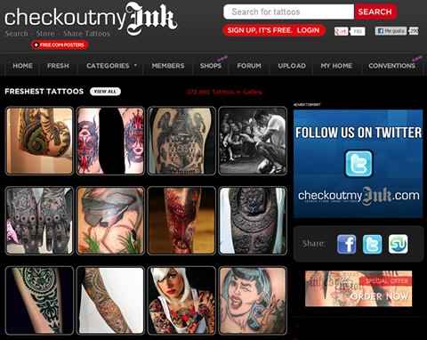 galeria de fotos de tatuajes online
