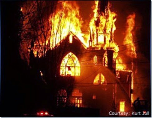 Pakistan Church Burning