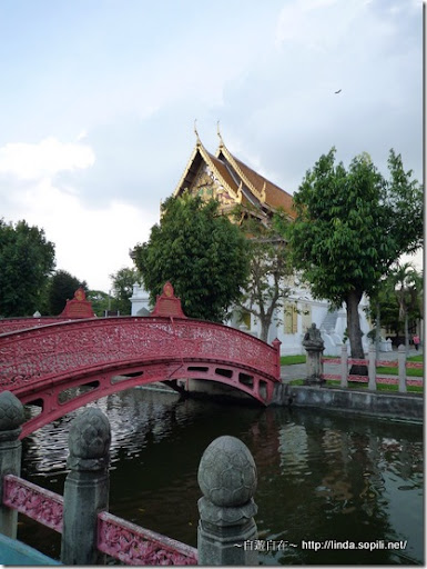 泰國曼谷-大理石寺小橋流水