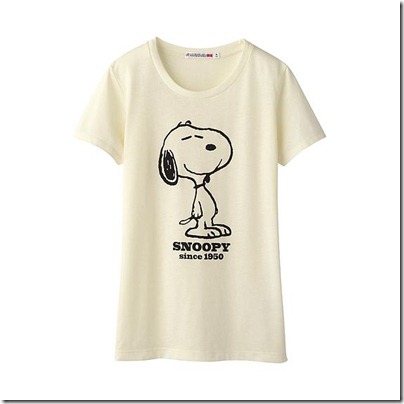 Snoopy since 1950 - white