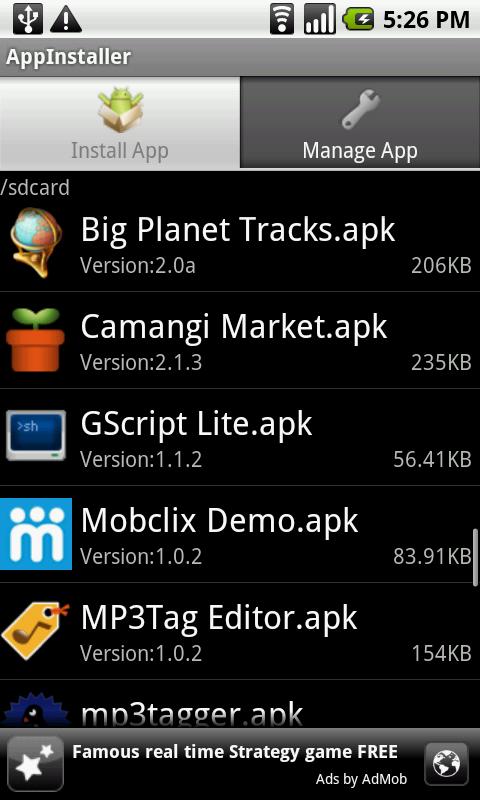 appInstaller Android
