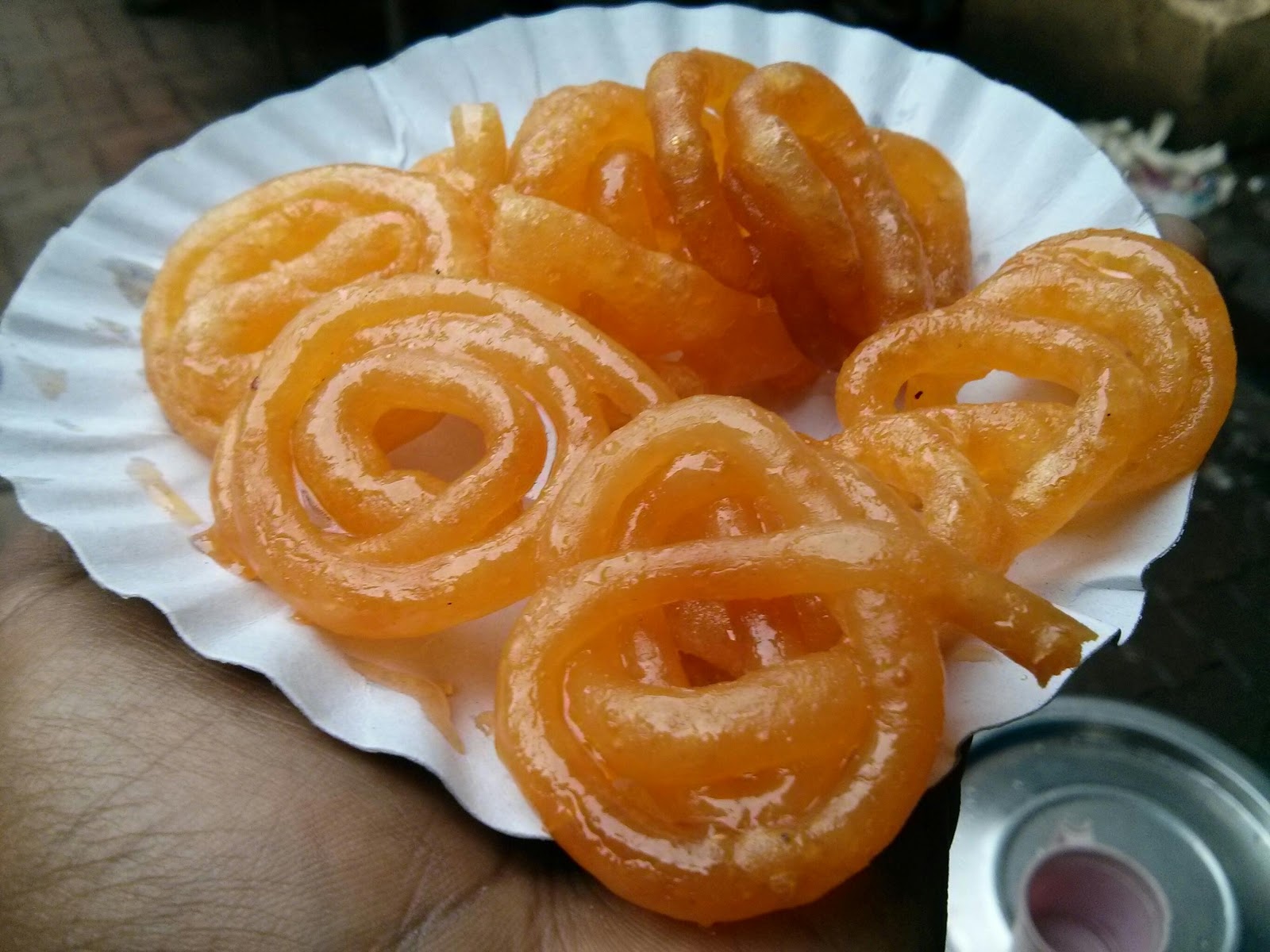Food! Street Food Jalebi near Masjid station