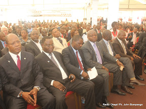 Quelques participants au congrès de l'UNC ce 28/07/2011 à Kinshasa. Radio Okapi/ Ph. John Bompengo