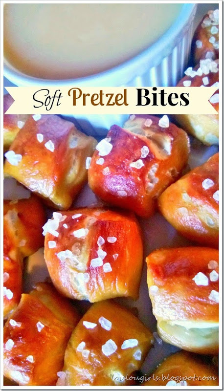 Homemade Soft Pretzel Bites