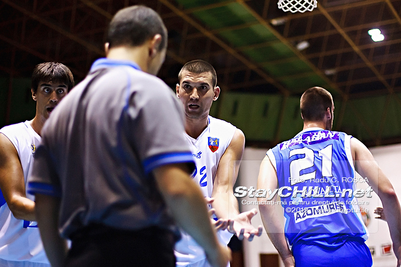 Milos Pesic & Milos Markovic / BC Mureș - CSM Oradea, 31 august 2012