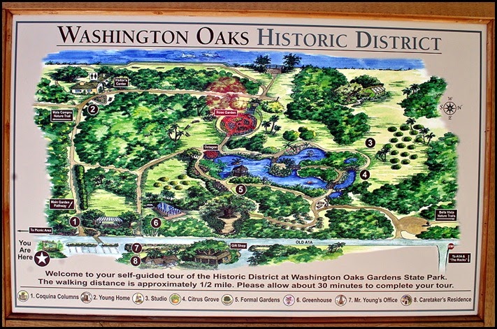 04b - Washington Oaks Gardens Map