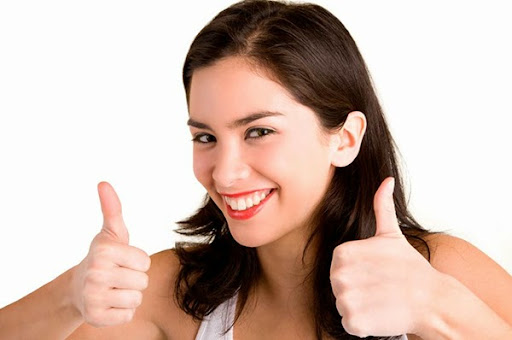 Girl Thumbs Up