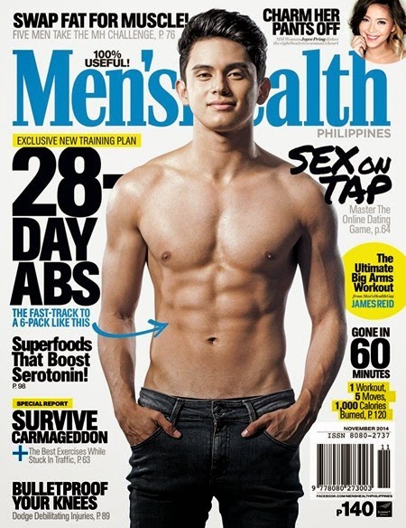 James Reid - Men's Health Nov. 2014