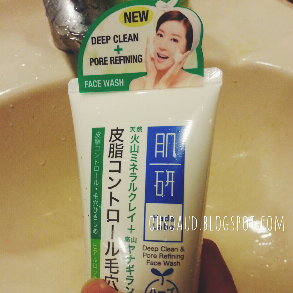 8 Days Trial With New Hada Labo Cleanser Deep Clean Pore Refining