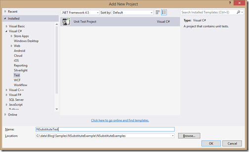 NSubstitute-demo-console-test-project