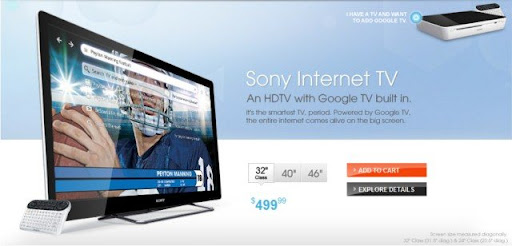 Sony Internet TV con Google TV 3